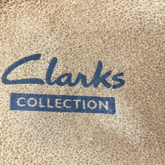 CLARKS COLLECTION WO SIZE 9 COMFORT SANDAL 3 ADJUSTABLE STRAPS SOFTGOLD … - Picture 8 of 13